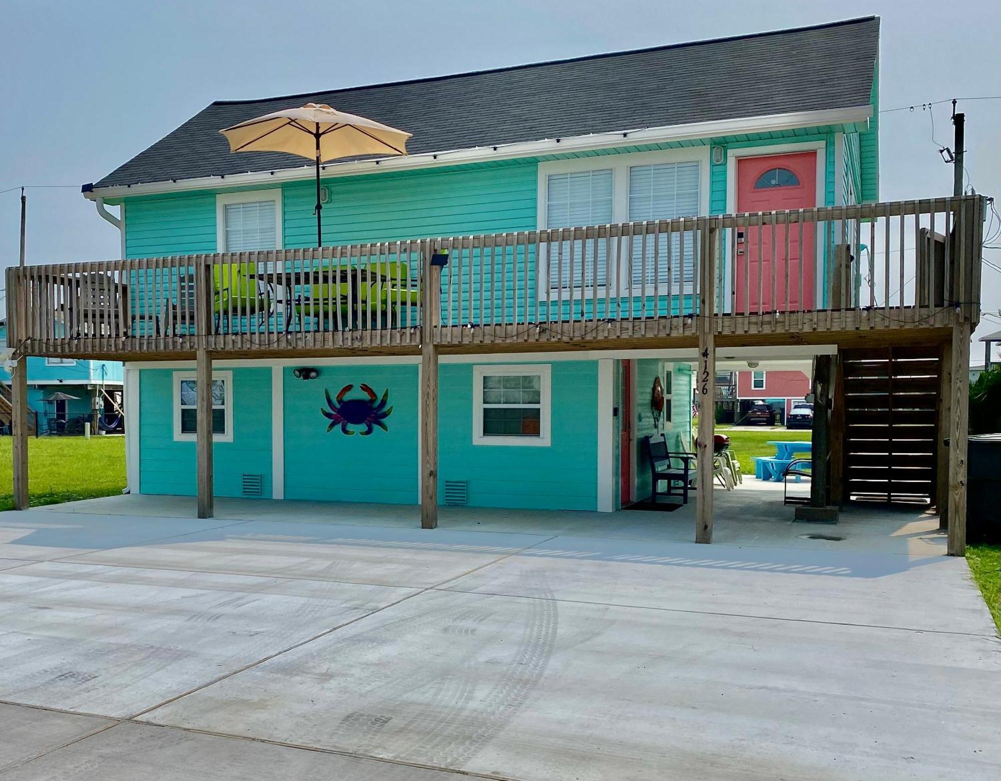 Pelican Hideaway Villa Galveston Exterior foto